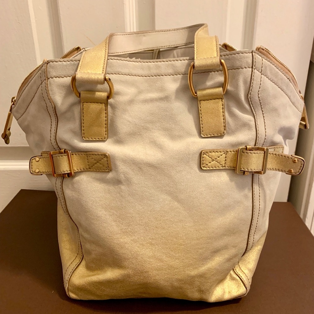 Authentic ysl small downtown ombré